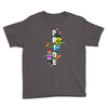 Pride Floral LGBT Colors Youth Tee