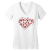 pizza my heart Women's V-Neck T-Shirt