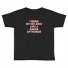 i wear my melanin like a badge of honor Toddler T-shirt