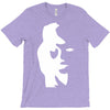 sax player lady face optical illusion T-Shirt