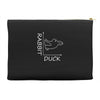 rabbit duck white Accessory Pouches