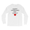happy valentine day lovely Long Sleeve Shirts