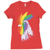 rooster pride Ladies Fitted T-Shirt