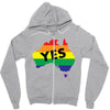 Vote Yes Australia Zipper Hoodie