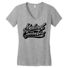 medical cannabis Women's V-Neck T-Shirt