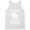 my body is a temple in which a lot of pigs have been sacificed Tank Top