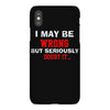 i may be wrong iPhoneX
