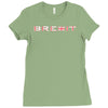 brexit referendum exit from the eu independence Ladies Fitted T-Shirt