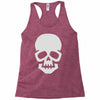 mr. skull Racerback Tank