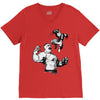 wolverine vs hulk V-Neck Tee