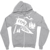 camp vibes Zipper Hoodie