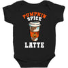 pumpkin spice latte Baby Bodysuit