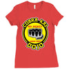 strike first, strike hard, no mercy Ladies Fitted T-Shirt
