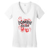 zombie killer Women's V-Neck T-Shirt