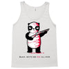 black, red and white Tank Top