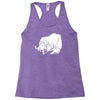 sancho und pancho kult fun fr&ouml;sche frog oldschool Racerback Tank
