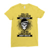 Skilled Linemen Aren't Cheap, Cheap Linemen Aren't Skilled Ladies Fitted T-Shirt