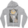 burton's scream Zipper Hoodie
