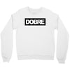 Dobre Black/White Crewneck Sweatshirt