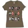 some people shouldn't hi 5 Ladies Fitted T-Shirt