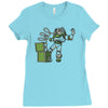 hug in a box Ladies Fitted T-Shirt