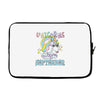 unicorns are born in september cute unicorn Laptop sleeve