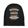 Super Cool Grandson Of A Freaking Awesome Grammy Baby Beanies