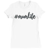 mom life svg Ladies Fitted T-Shirt