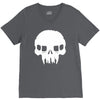 resistance inspired skull V-Neck Tee