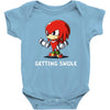 getting swole Baby Bodysuit