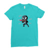 venom nom nom Ladies Fitted T-Shirt