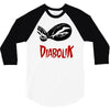 diabolik fumetto manga 3/4 Sleeve Shirt