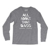 all about that bass Long Sleeve Shirts