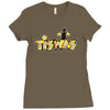 tiswas ideal birthday present or gift Ladies Fitted T-Shirt