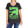never forget Ladies Curvy T-Shirt