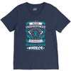 Never Underestimate the Strength of a Ovarian Cancer Warrior V-Neck Tee