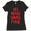 no penis shaped food Ladies Fitted T-Shirt