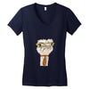 Deve kuşu Women's V-Neck T-Shirt