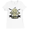 mummy monster Ladies Fitted T-Shirt