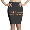 we come in peace Pencil Skirts