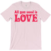 all you need is love T-Shirt