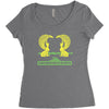 neverending trail Women's Triblend Scoop T-shirt