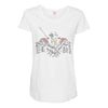 hawks leader Maternity Scoop Neck T-shirt