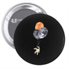 Ballon Planet Pin-back button