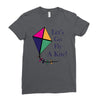 fly a kite Ladies Fitted T-Shirt