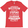 Super Cool Stepdad Of A Freaking Awesome Grandson T-Shirt