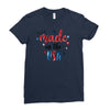 4th of July Ladies Fitted T-Shirt