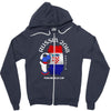 croatia national team youth 2018 fifa world cup Zipper Hoodie