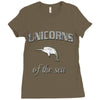 narwhal Ladies Fitted T-Shirt