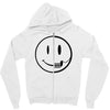 smiley dissection Zipper Hoodie